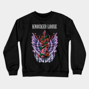 KNOCKED LOOSE BAND Crewneck Sweatshirt